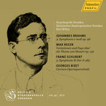 the album cover for Bizet / Schubert / Reger / Blomstedt - Edition Staatskapelle Dresden, Vol. 49 - Karl Bohm