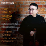 the album cover for Bowen / Walton / Mei / Deutsche Radio Philharmonie - Viola Concertos