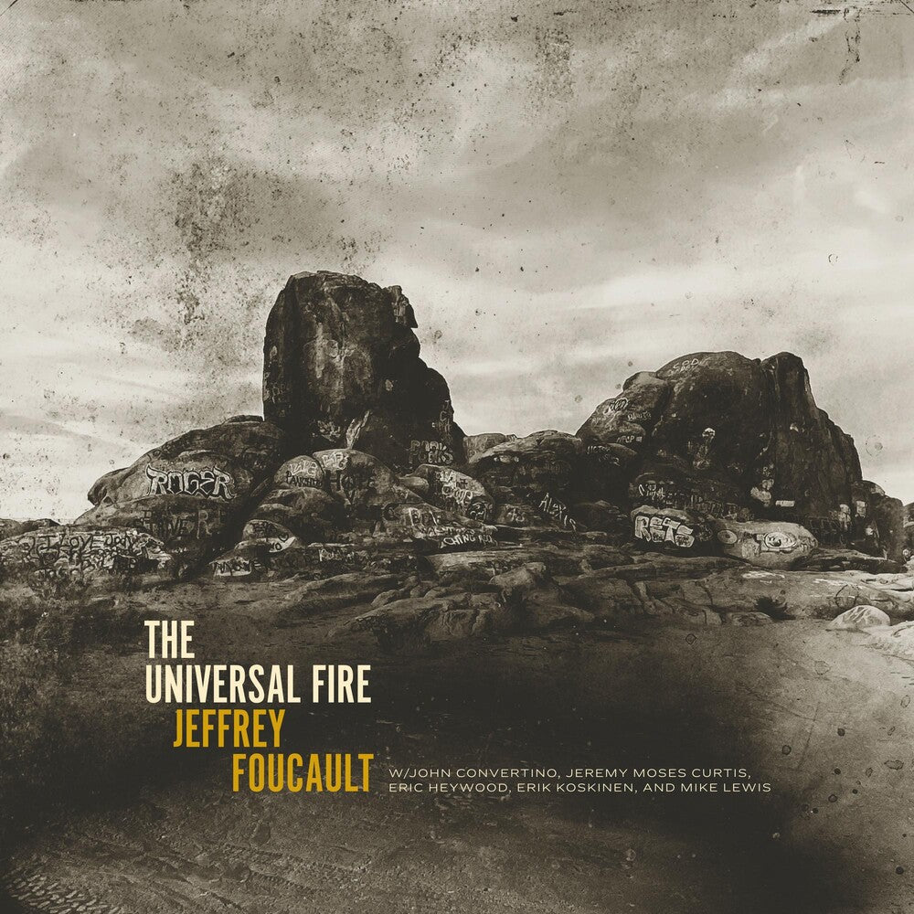 the album cover for Jeffrey Foucault - Universal Fire