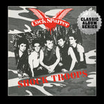 the album cover for Cock Sparrer - Shock Troops - Expanded Edition (Exp) (Uk)
