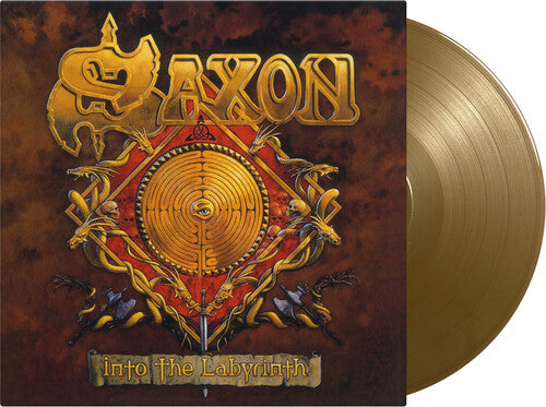 Saxon - Into The Labyrinth - 限定180グラム・ゴールド・カラー・ビニール (ビニール)