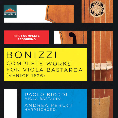 Paolo Biordi - Bonizzi: Complete Works for Viola Bastarda (Venice, 1626) (CD)