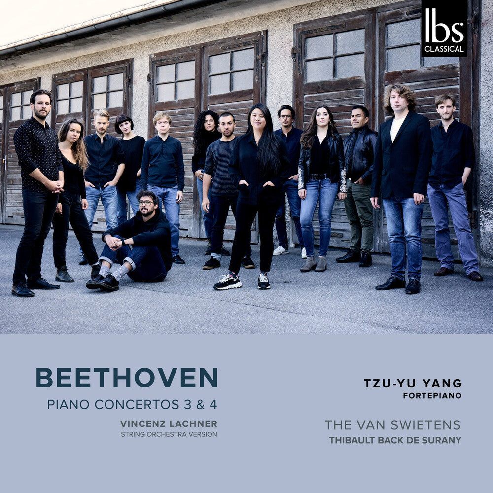 the album cover for L Beethoven .V. / Yang / Van Swietens - Piano Concertos Nos. 3 & 4