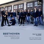 the album cover for L Beethoven .V. / Yang / Van Swietens - Piano Concertos Nos. 3 & 4