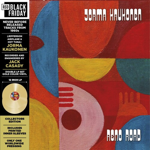 ヨルマ・カウコネン - リノ・ロード:60年代の未発表トラック(RSD)ゴールド(レコード)