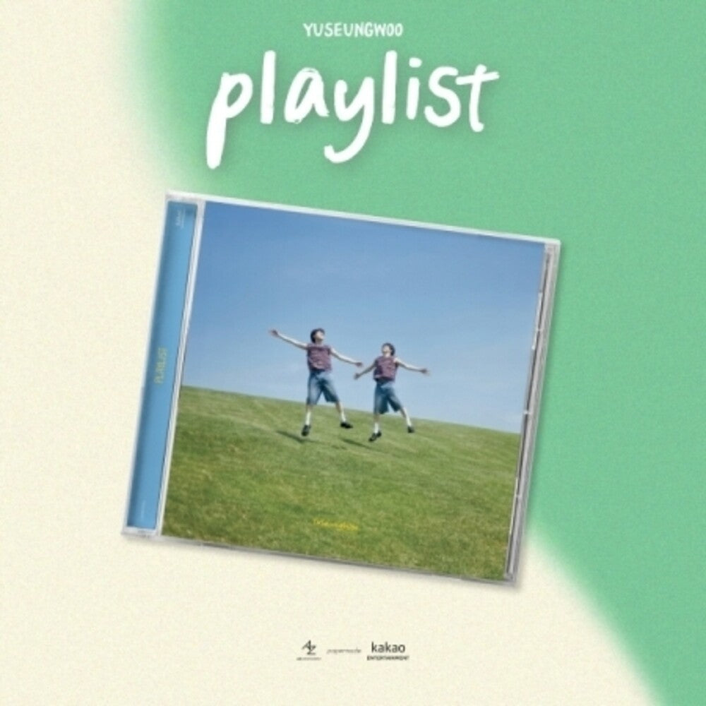 the album cover for YU SEUNG WOO - Playlist - Jewel Case Version (Stic) (Pcrd) (Phob)