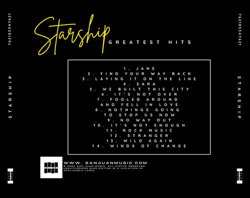 Starship - Starship's Greatest Hits (CD)