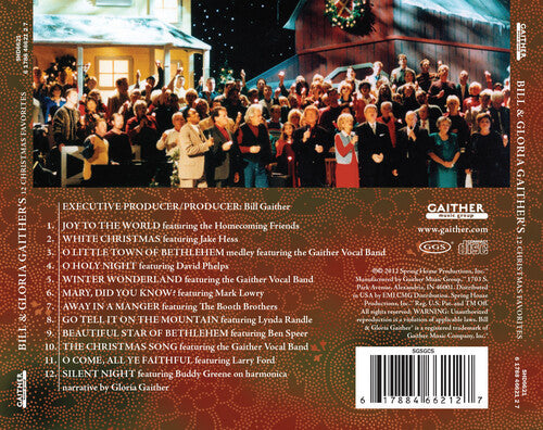 Bill & Gloria Gaither - Bill & Gloria Gaither's 12 Christmas Favorites (CD)