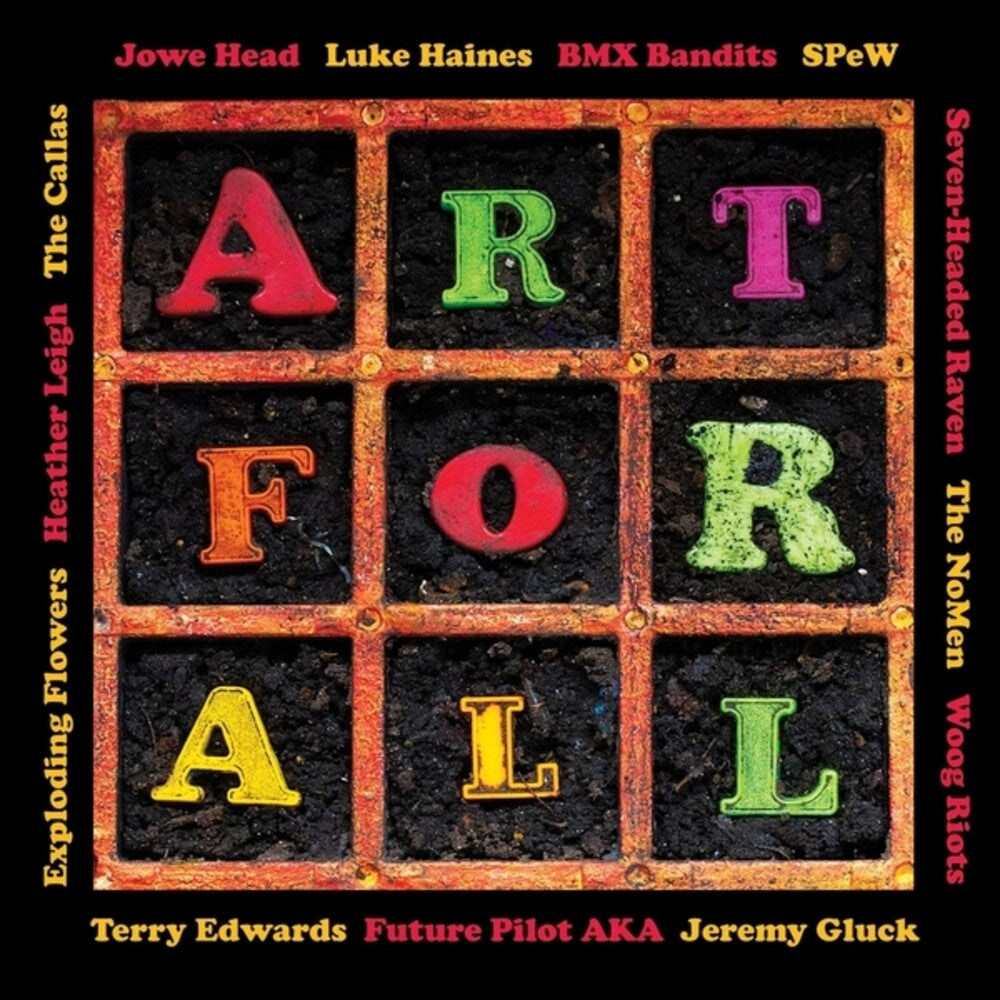 the album cover for Jowe Head Presents: Art For All / Various - Jowe Head Presents: Art For All / Various (Aus)