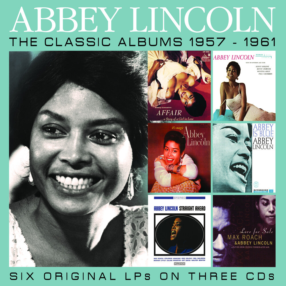 the album cover for Abbey Lincoln - Classic Albums 1957-1961