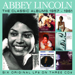 the album cover for Abbey Lincoln - Classic Albums 1957-1961
