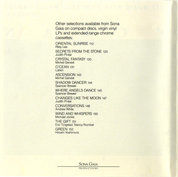 Larkin : O'cean (CD, Album, RE)