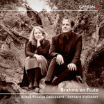 the album cover for Brahms / Dausgaard / Vielhaber - Brahms On Flute