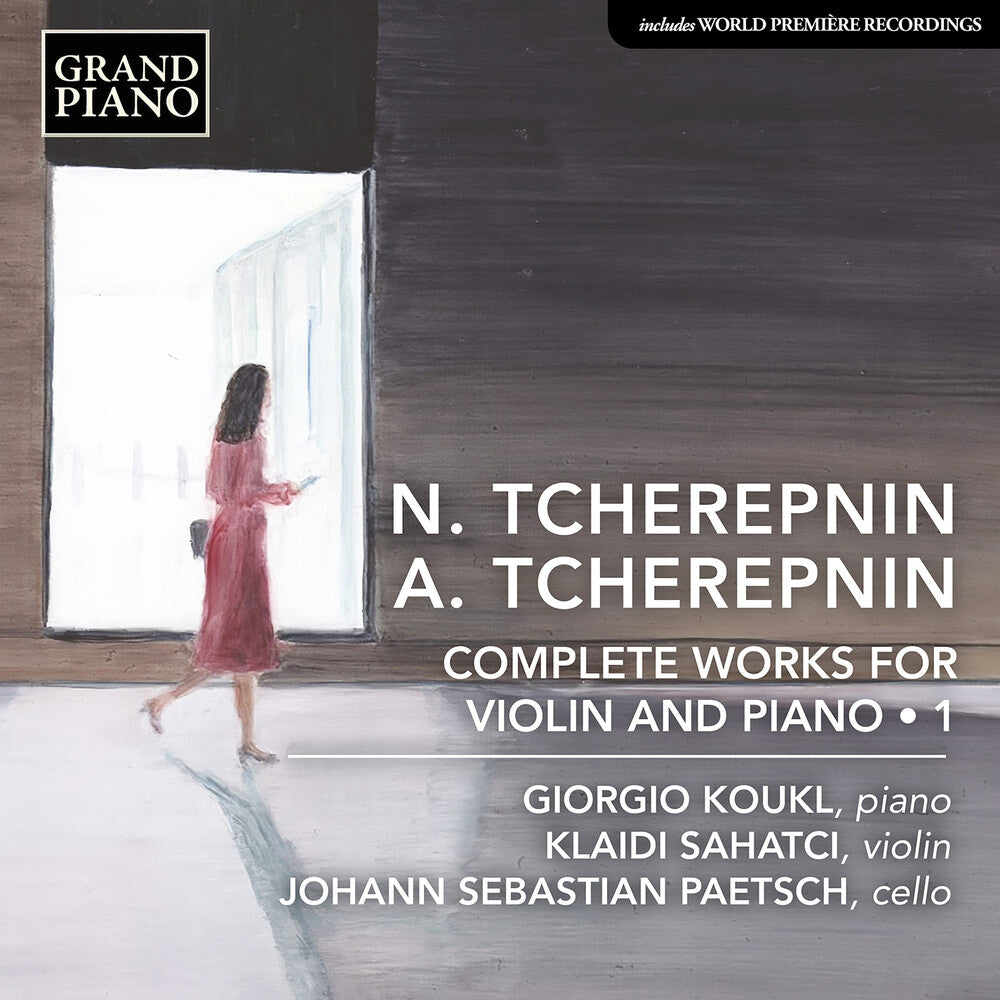 the album cover for Tcherepnin / Koukl / Paetch - Complete Works For Violin & Piano, Vol. 1