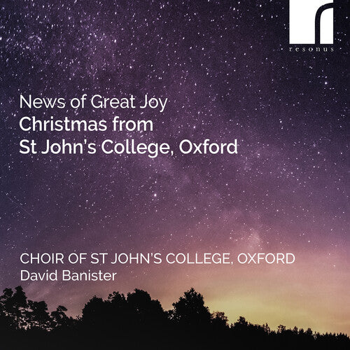 The Choir of St John's College, Oxford - News of Great Joy - Christmas from St John's College, Oxford (CD)