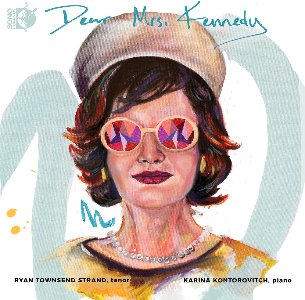 the album cover for Alexander / Butenshon / Kontorovitch - Dear Mrs. Kennedy