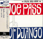 the album cover for Joe Pass - For Django (Jpn)