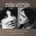 the album cover for Landowska, Wanda / Hess, Dame Myra - The Condon Collection: Masters of The Piano Roll