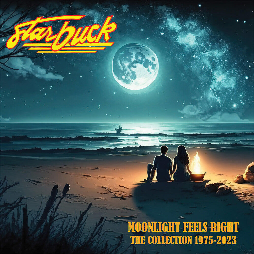 the album cover for Starbuck - Moonlight Feels Right Collection 1975-2023 (Coll)