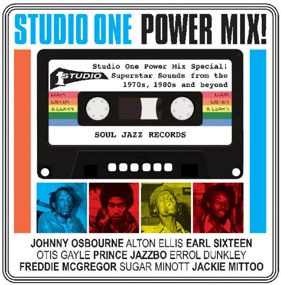 the album cover for Soul Jazz Records Presents - Studio One Power Mix