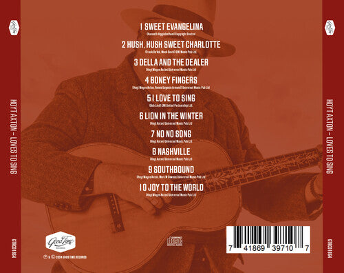 Hoyt Axton - Me encanta cantar (CD)