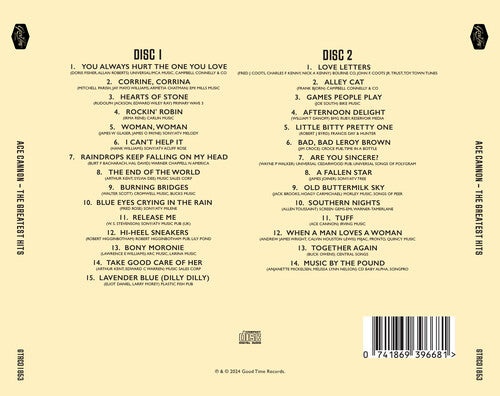 エース・キャノン - ザ・グレイテスト・ヒッツ (CD)