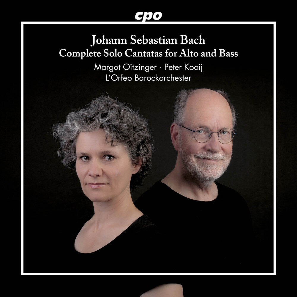 the album cover for J Bach .S. / Kooij / L'orfeo Barockorchester - Complete Solo Cantatas For Alto & Bass
