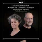 the album cover for J Bach .S. / Kooij / L'orfeo Barockorchester - Complete Solo Cantatas For Alto & Bass