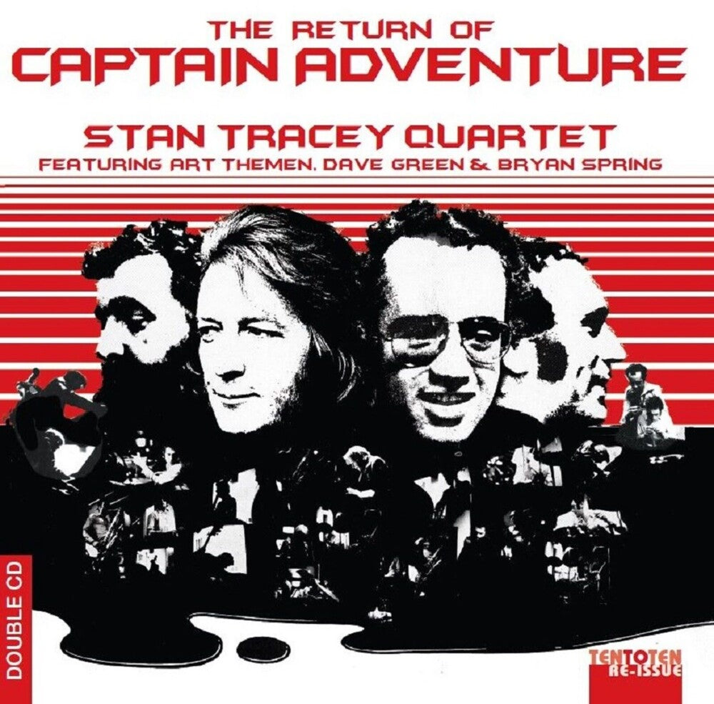 the album cover for Stan TraceyQuartet - Return Of Captain Adventure (Uk)