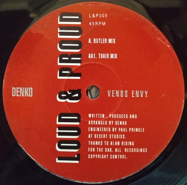 Denko : Venus Envy (12")