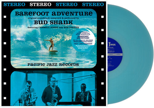 Bud Shank - Barefoot Adventure - Seaglass Agua (Vinyl)