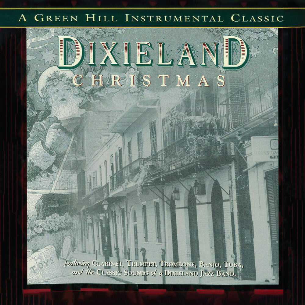 the album cover for Levine, Sam - Dixieland Christmas