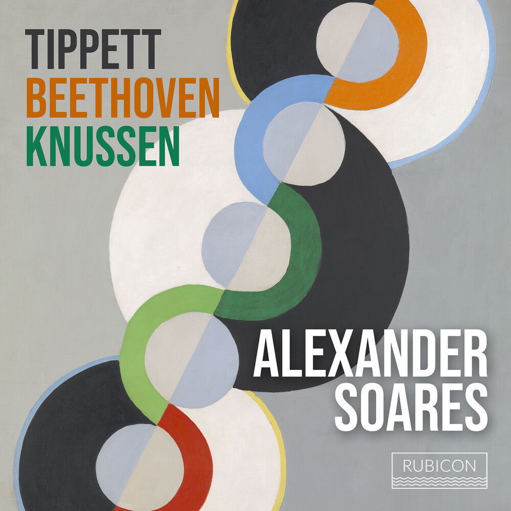 the album cover for Alexander Soares - Tippet Beethoven Knussen