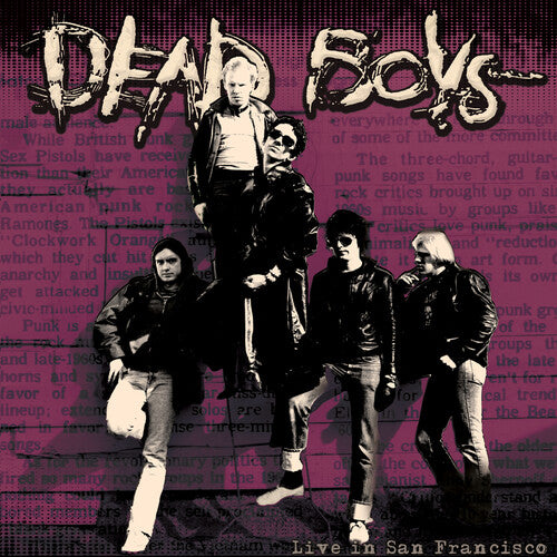 Dead Boys - Live in San Francisco - Purple Marble (Vinyl)