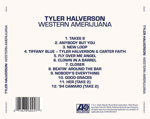 Tyler Halverson - Western Amerijuana (CD)