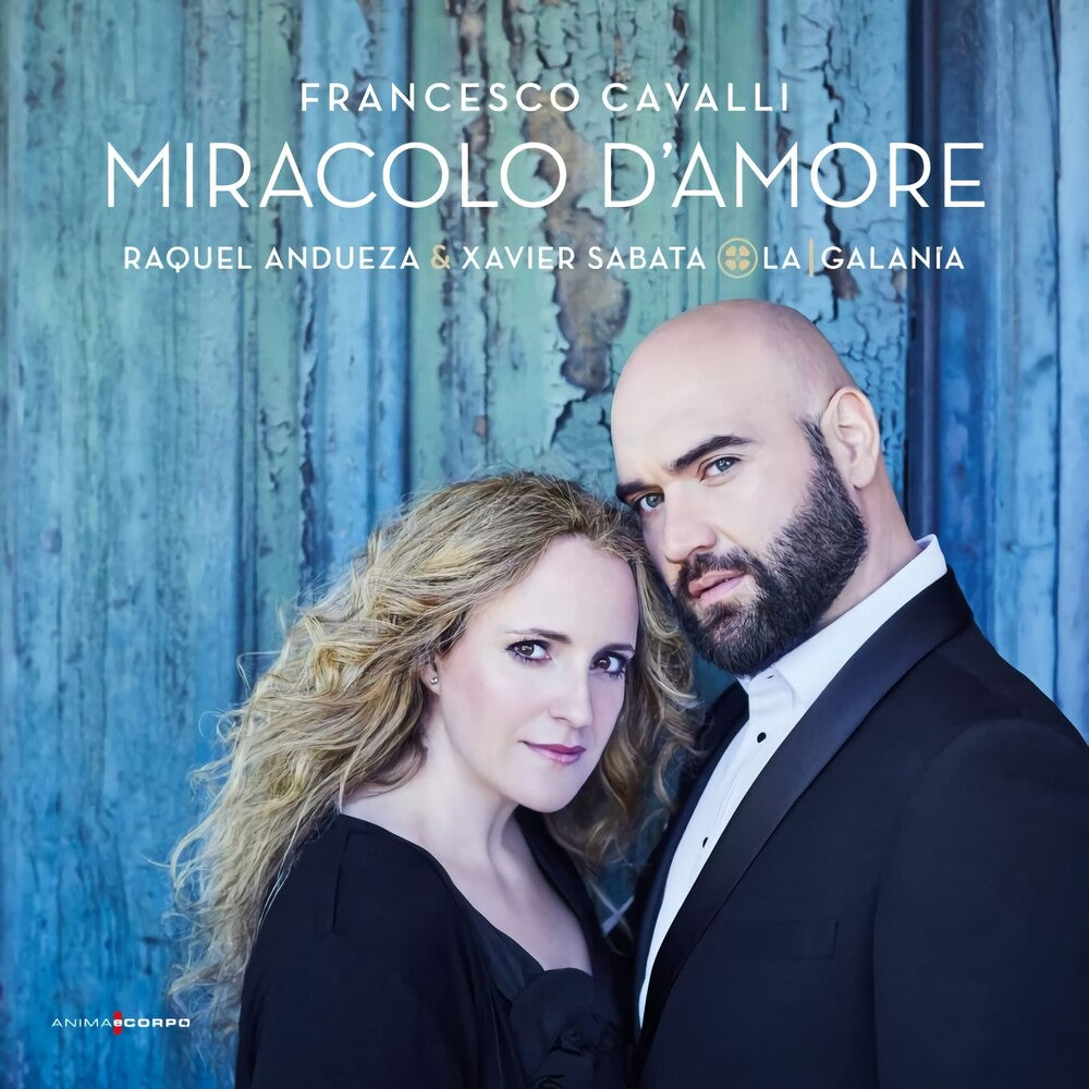 the album cover for Raquel Andueza - Francesco Cavalli: Miracolo D'Amore