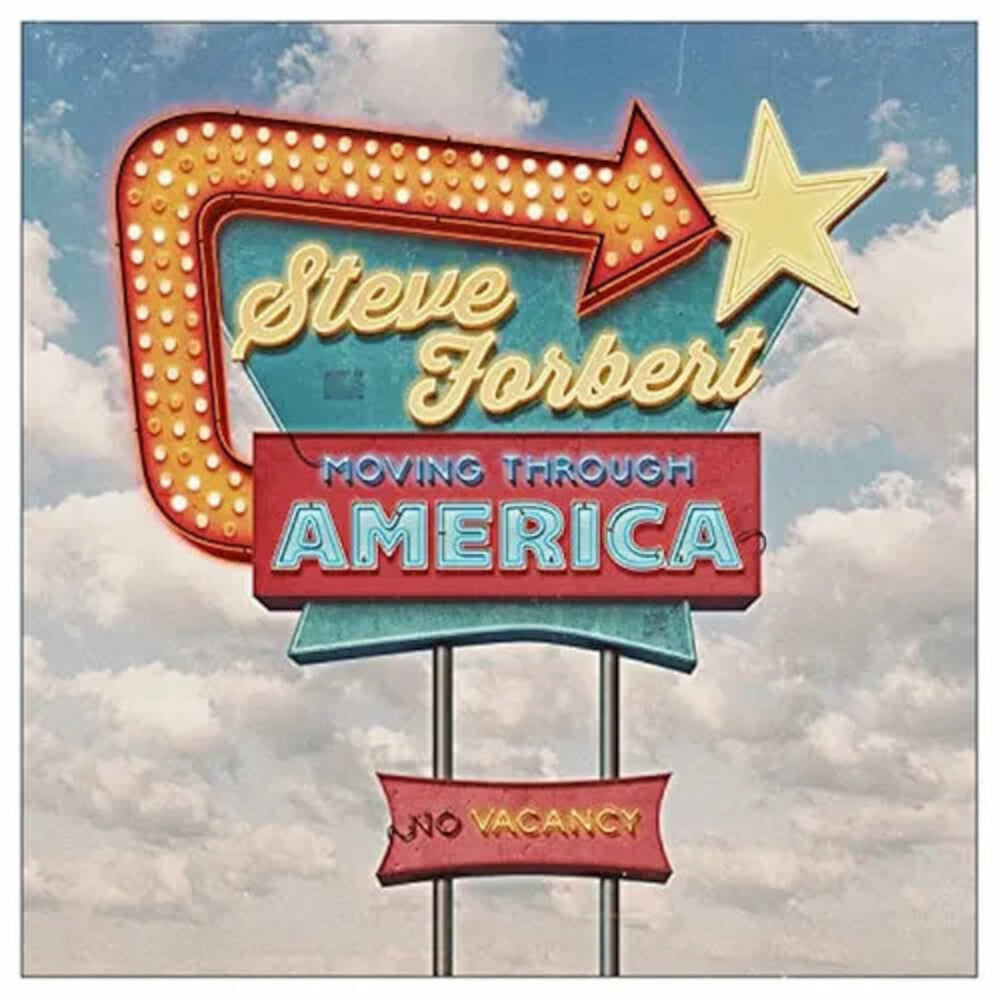 the album cover for Steve Forbert - Moving Through America (Ofgv) (Red)