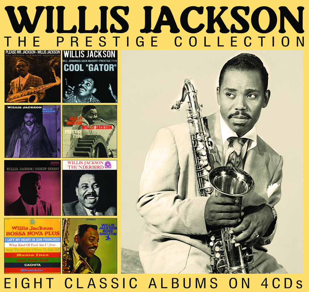 the album cover for Willis Jackson - Prestige Collection