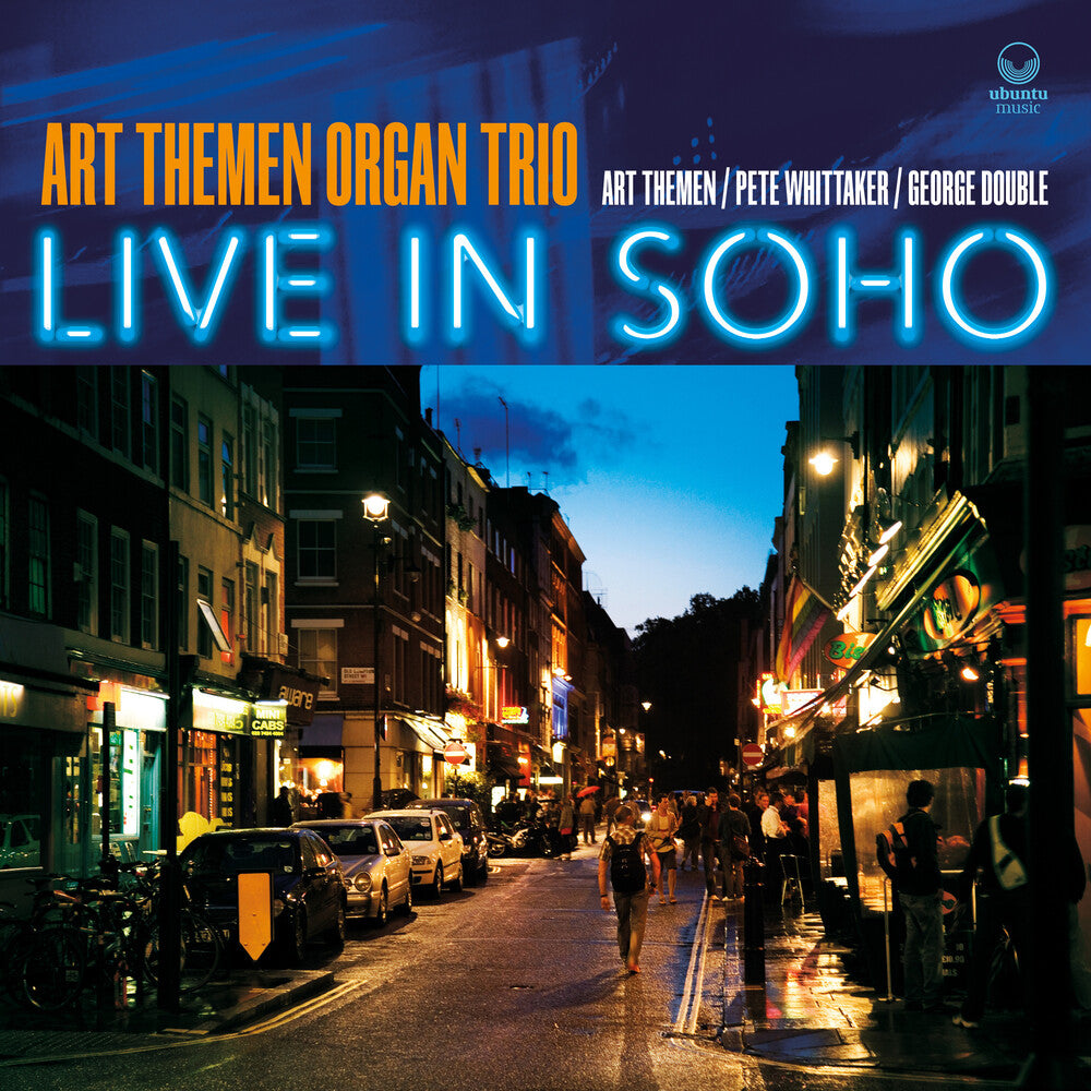 the album cover for Art Themen - Live In Soho