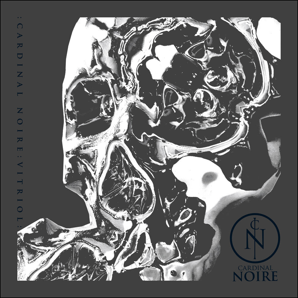 the album cover for Cardinal Noire - Vitriol