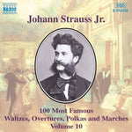 the album cover for J Strauss .Jr. - 100 Most Famous Waltzes/Ovt/Po