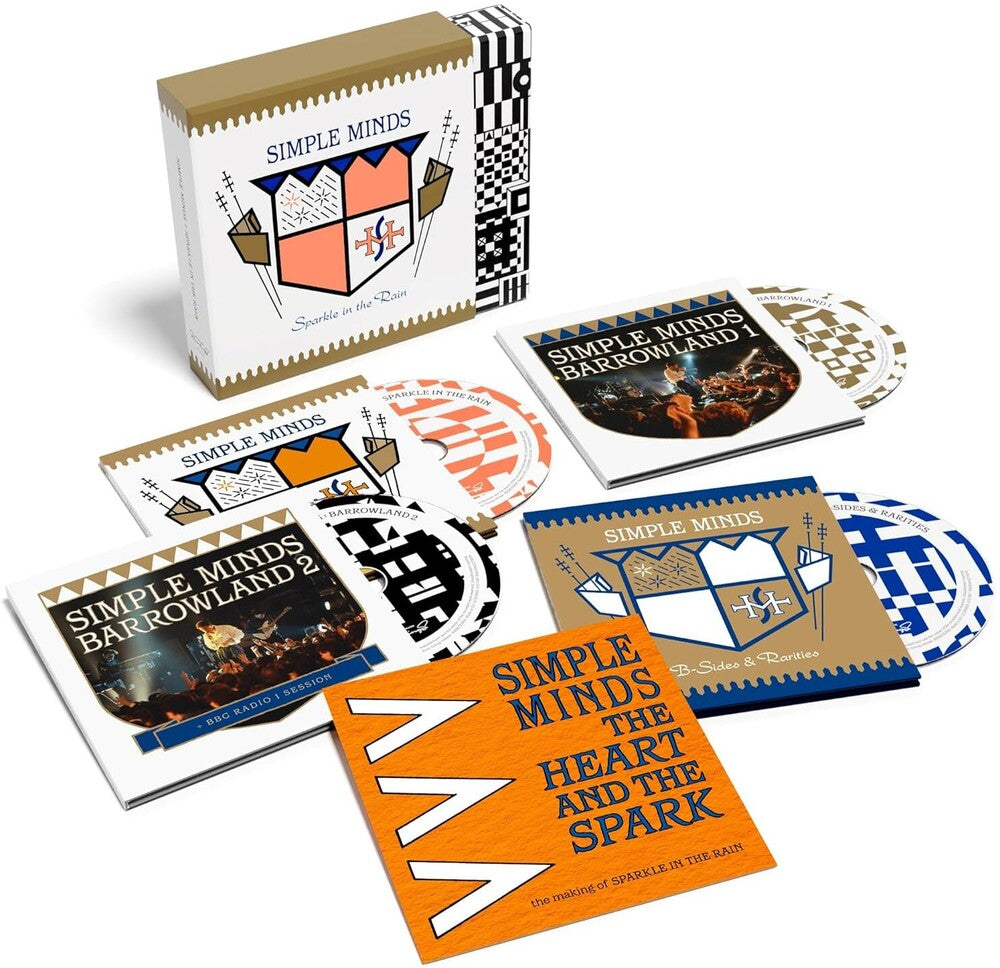 the album cover for Simple Minds - Sparkle In The Rain (Box)