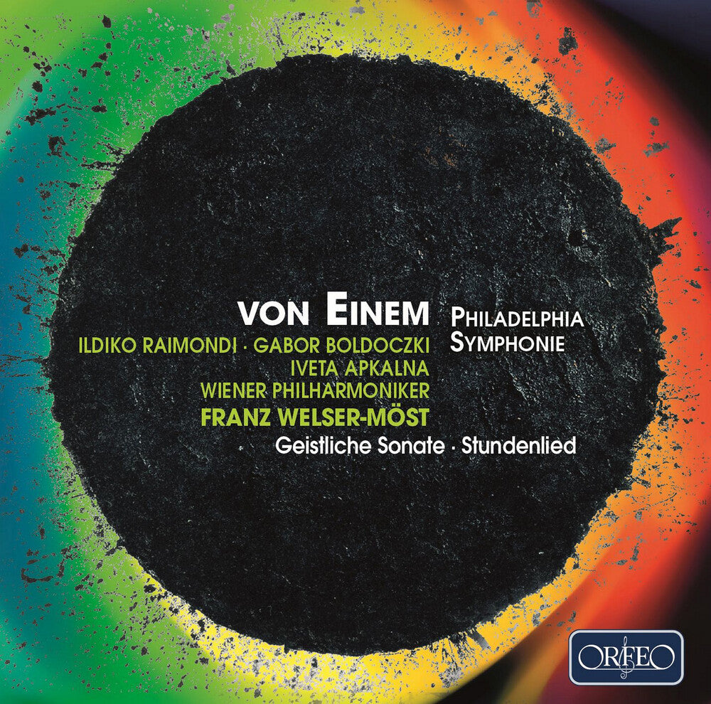 the album cover for Wiener Singverein - Von Einem: Philadelphia Symphony / Geistliche Sonate / Stundenlied