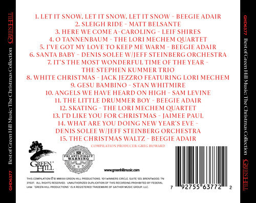 Lo mejor de Green Hill Music: La colección navideña (Varios) (CD)
