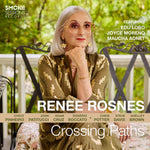 the album cover for Renee Rosnes - Crossing Paths