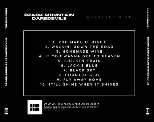 Ozark Mountain Daredevils - Greatest Hits of Ozark Mountain Daredevils (CD)