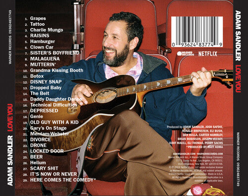 Adam Sandler - Love You (CD)