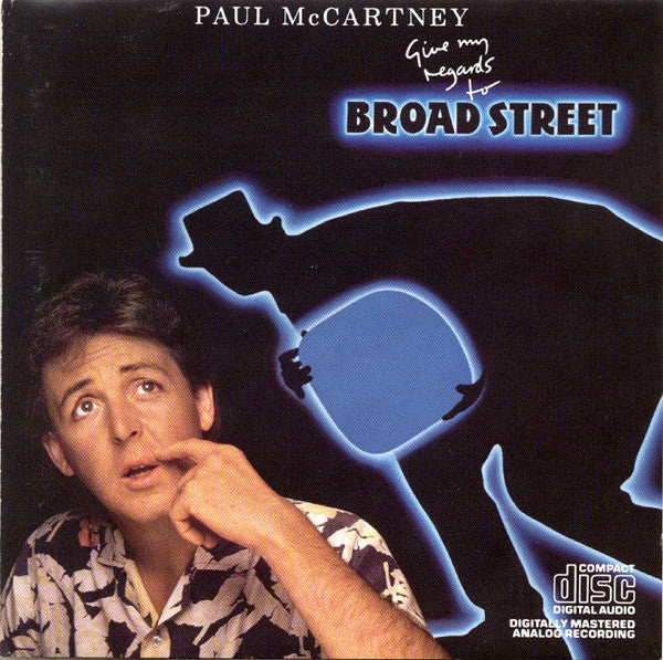 Paul McCartney : Give My Regards To Broad Street (CD, Album, Pre)