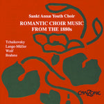 the album cover for Sankt Annae Youth Choir / Munk - Romantic Choir Music from the 1880s