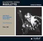 the album cover for G Verdi - Rigoletto